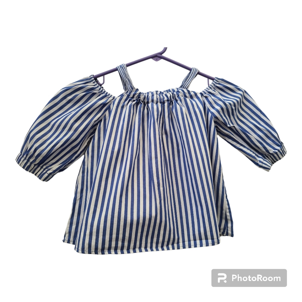 Zara Girls Cold Shoulder Shirt